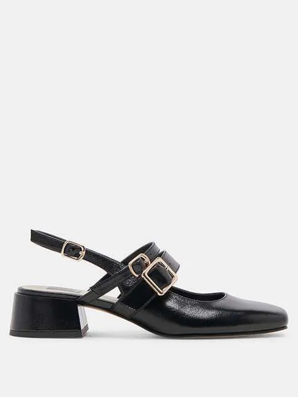 Dolce Vita - PATZY HEELS MIDNIGHT CRINKLE PATENT LEATHER